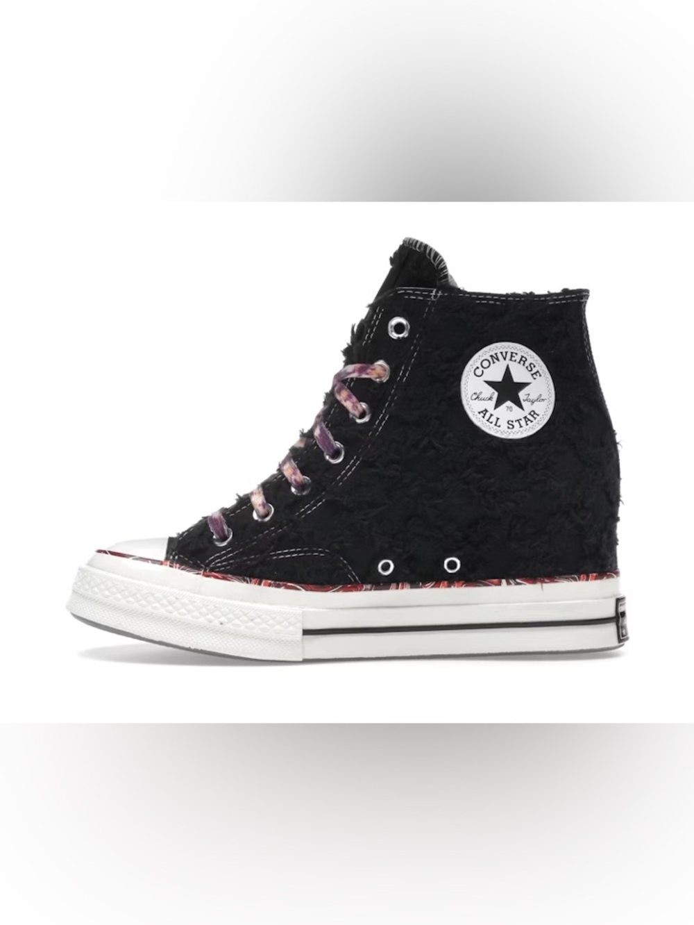 Limited Edition Converse x Isabel Marant Chuck 70 Raven Internal Wedge High Top - Picture 7 of 8